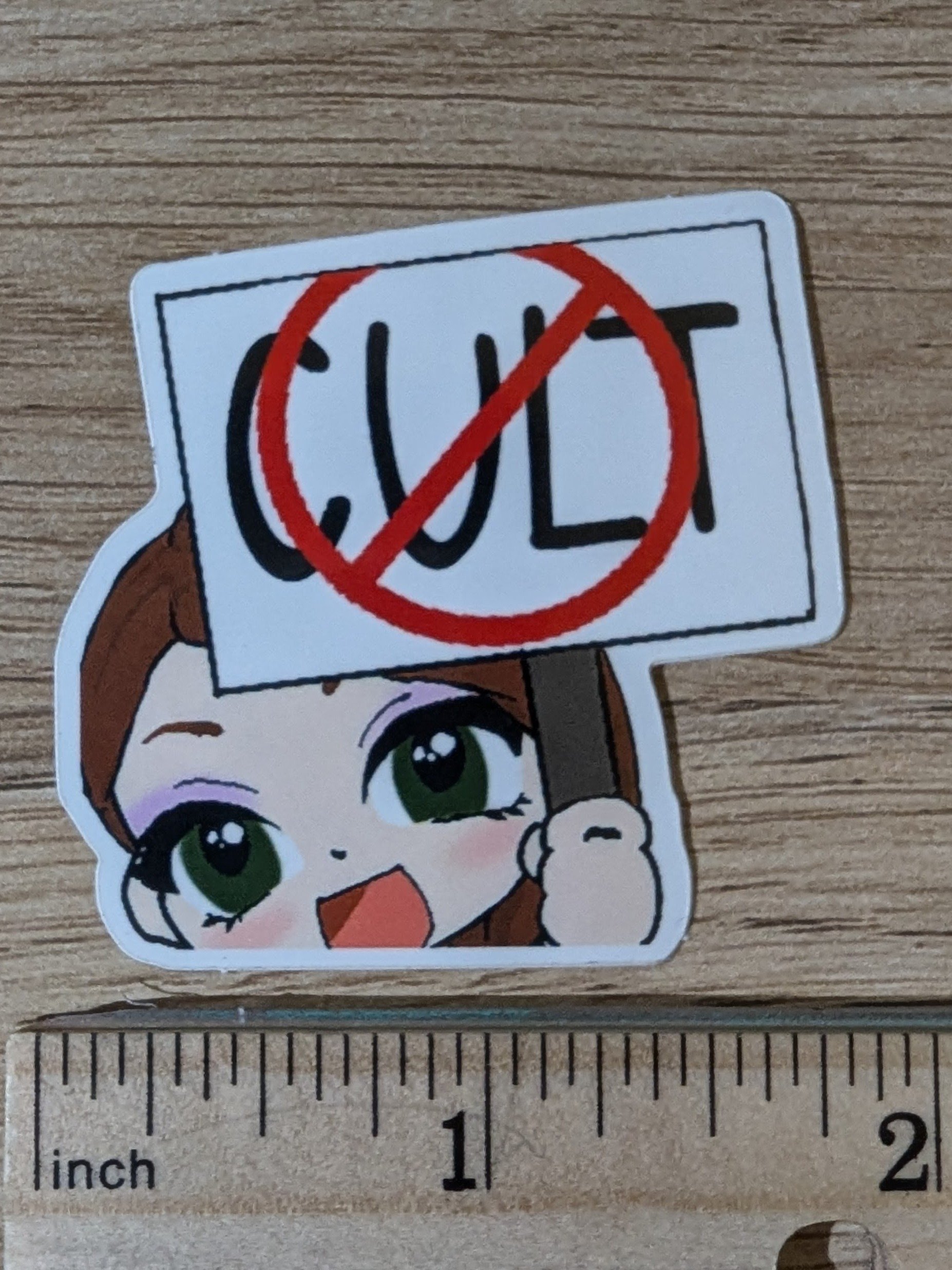 Not a Cult Sticker product image (2)