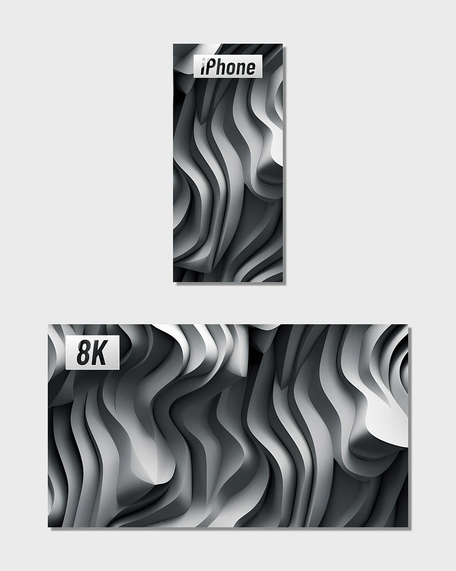 Grayscale Tides 8K Wallpaper Pack [UPDATE] product image (26)