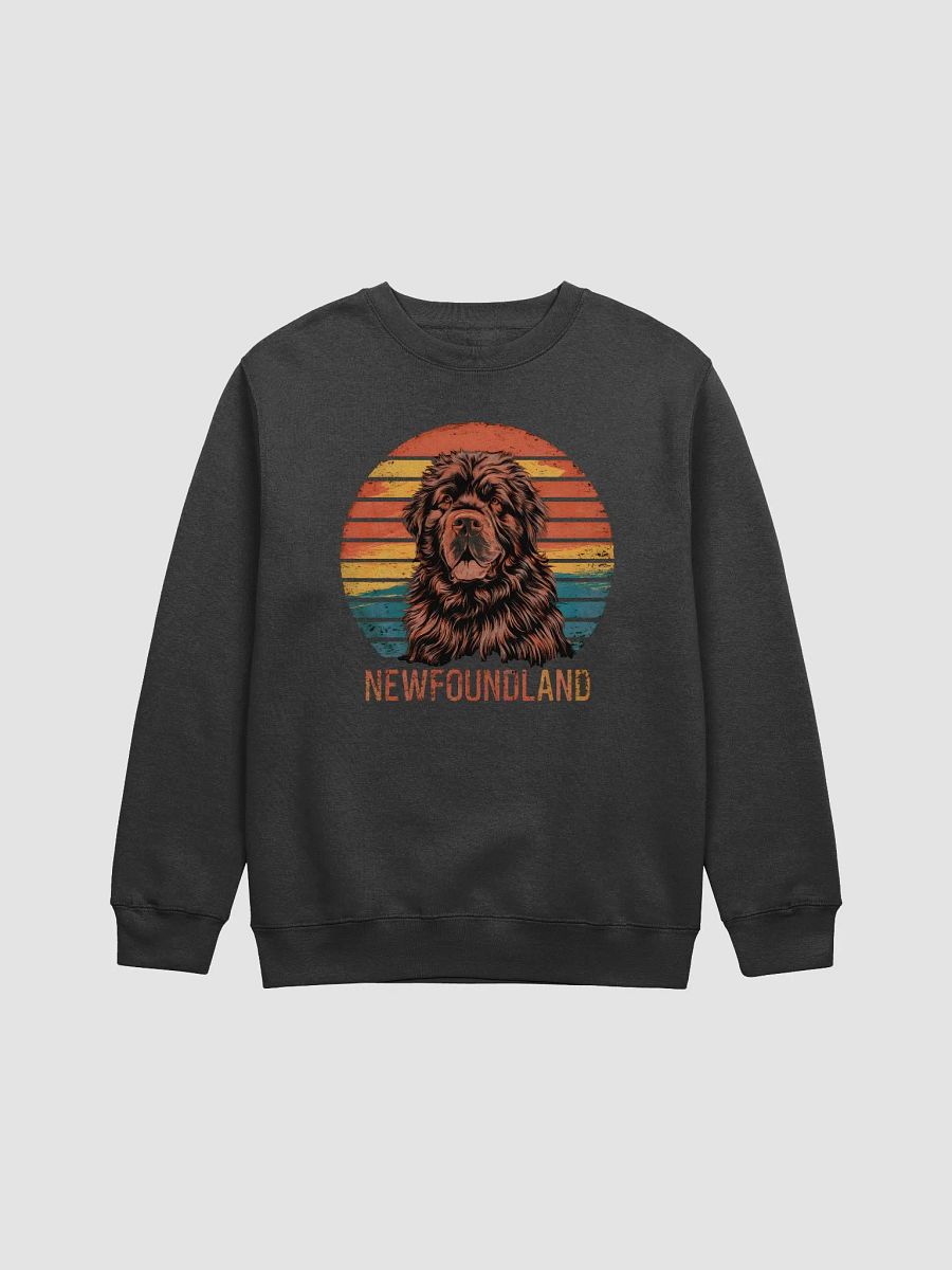 Classic Newfoundland Dog Graphic Sweatshirt - Ideal for Dog Enthusiasts product image (1)