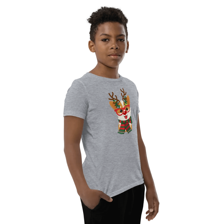 Festive Paws Youth Tee product image (166)