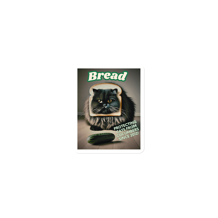 Bread - Protecting Cats From Cucumbers Magnet product image (1)