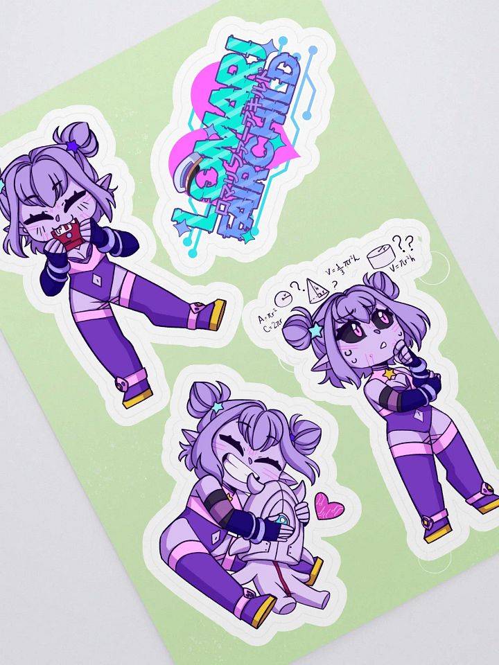 Big Lomari Stickers (Set 1) product image (1)