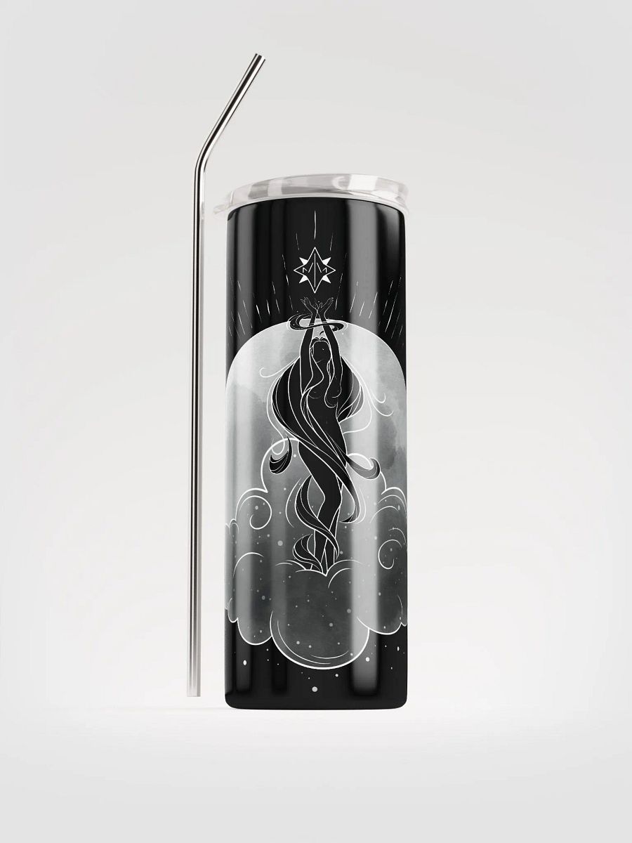 𝖆𝖗𝖎𝖆 stainless steel tumbler w/ reusable straw product image (3)