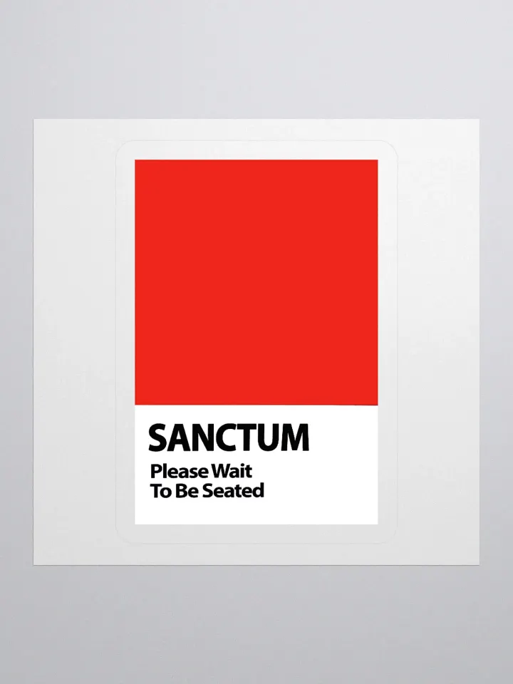 Sanctum - Please Wait To Be Seated product image (1)