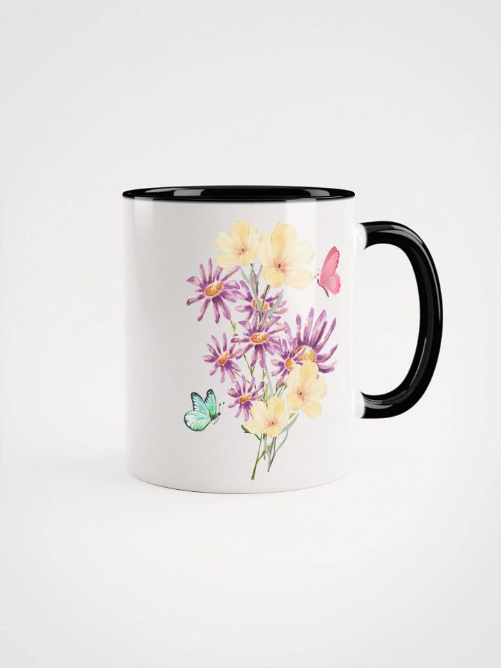 Fluttering Blooms Ceramic Mug product image (2)