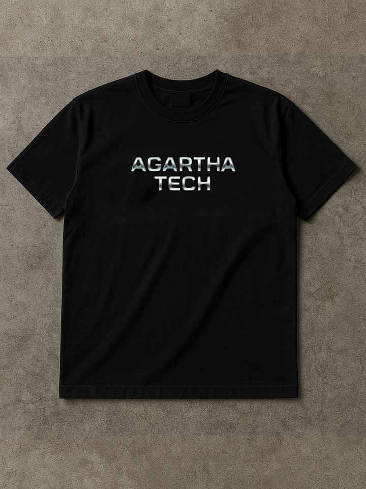 AgarthaTech T-Shirt with Back Design product image (1)