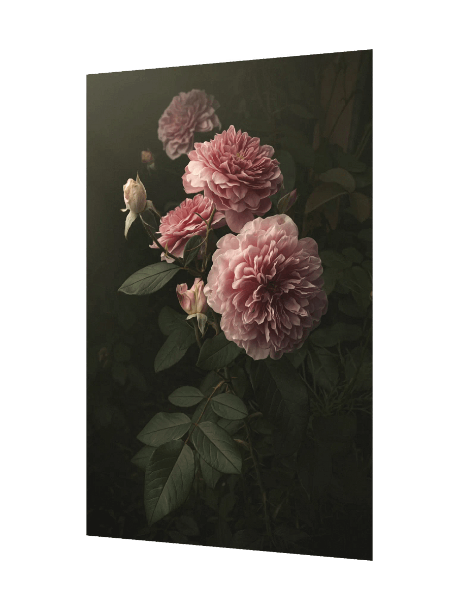 Pink English Roses: Enhanced Matte Paper Poster product image (4)