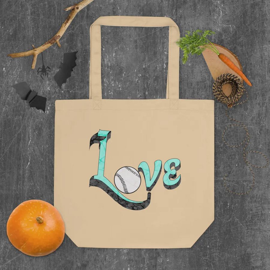 Love Baseball Game Tote product image (4)