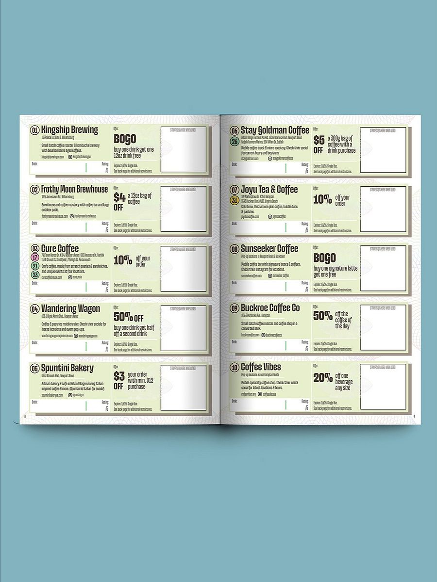 2025 Hampton Roads Coffee Passport product image (6)