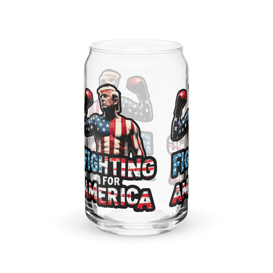 Can-Shaped Glass: Trump, Fighting for America product image (8)