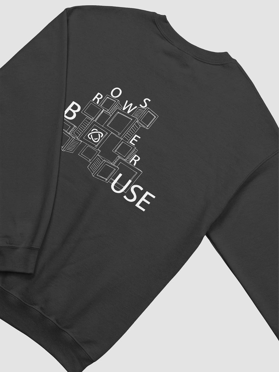 USE CREWNECK SWEATER (BLACK) product image (4)