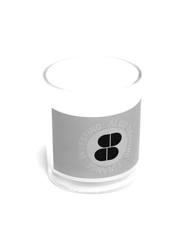 StatOasis Badge B&W Candle product image (2)