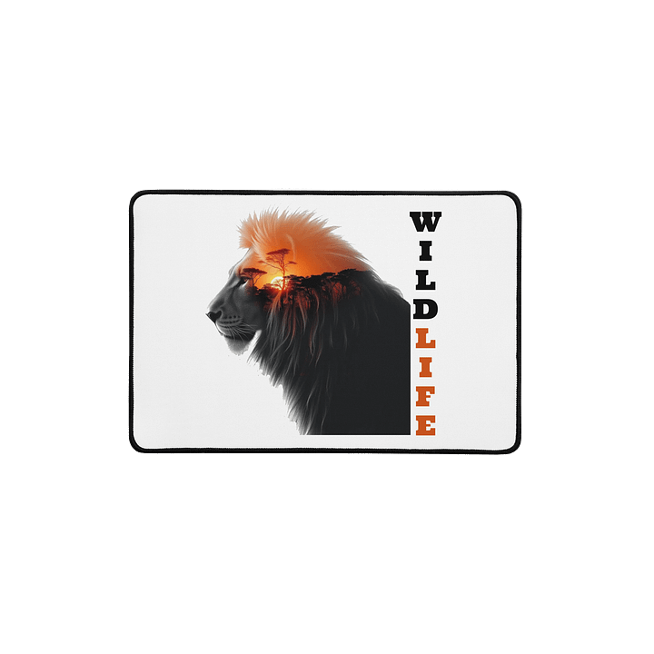 Sunset Lion Desk Mat product image (1)