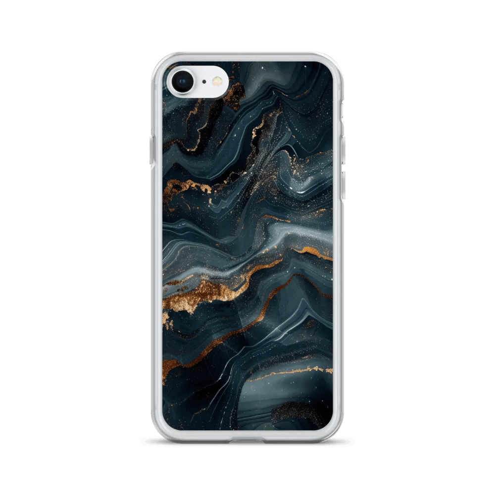 Luxury Marbled Clear iPhone® Case. product image (1)