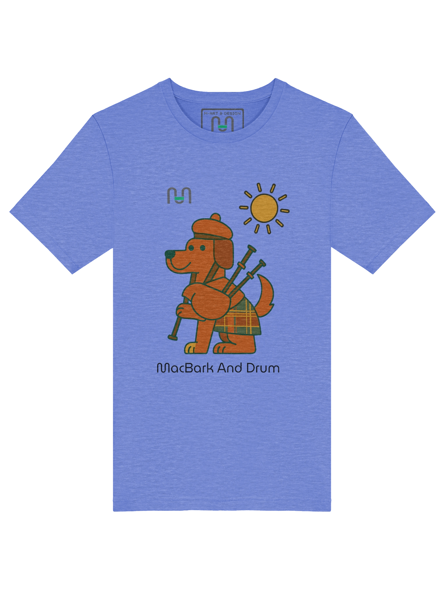 Highland Howler – Kilted Pup Tee – M Style - M-Art & Design product image (41)