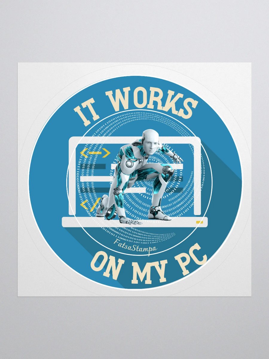 Techy Robo Sticker product image (2)