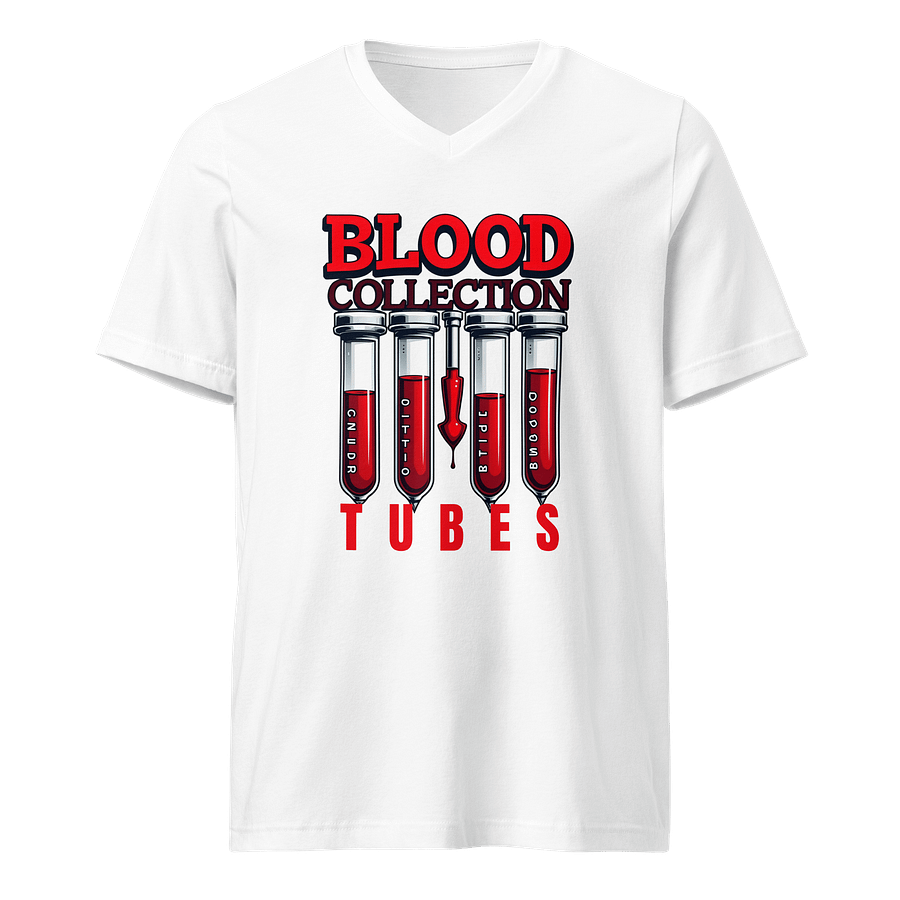Bold Blood Collection Tubes Graphic Tee product image (1)