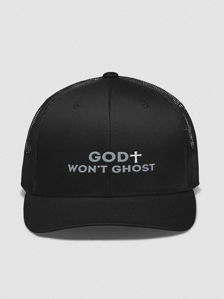 GOD WON'T GHOST Trucker Snapback product image (1)