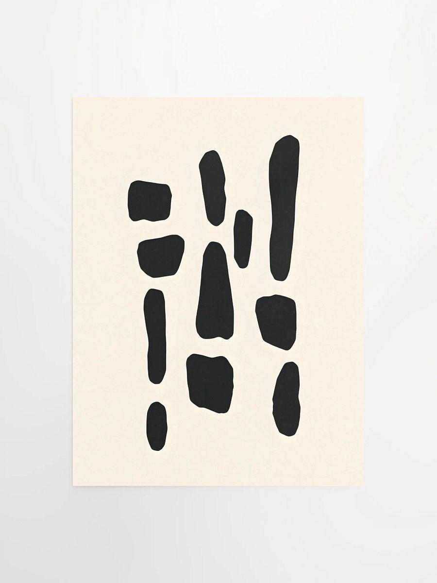 Abstract Black Shapes product image (2)