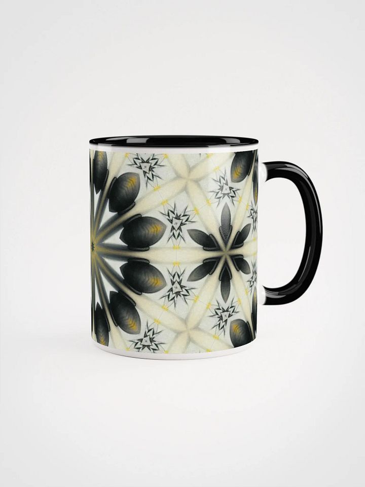 Kaleidoscopic Petals Ceramic Mug product image (2)