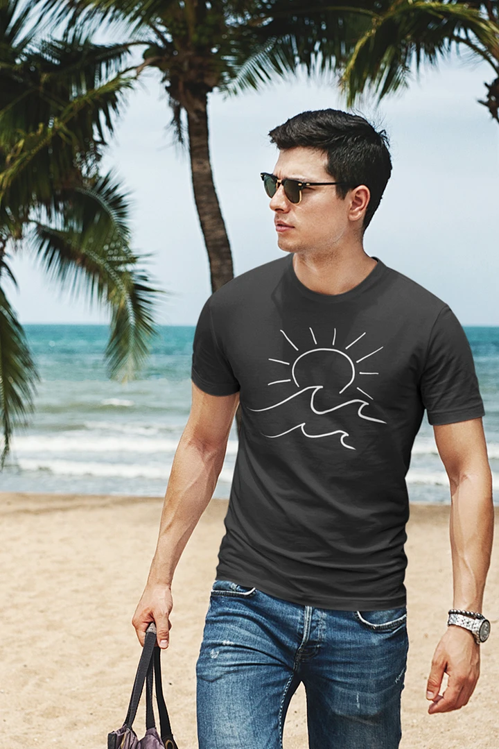 Sun Rays Water Sports Kayaking T-Shirt product image (1)