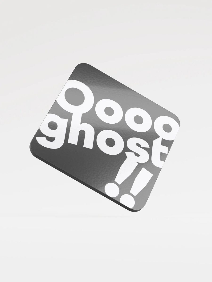 flght GHOST EMOJI Coaster product image (1)