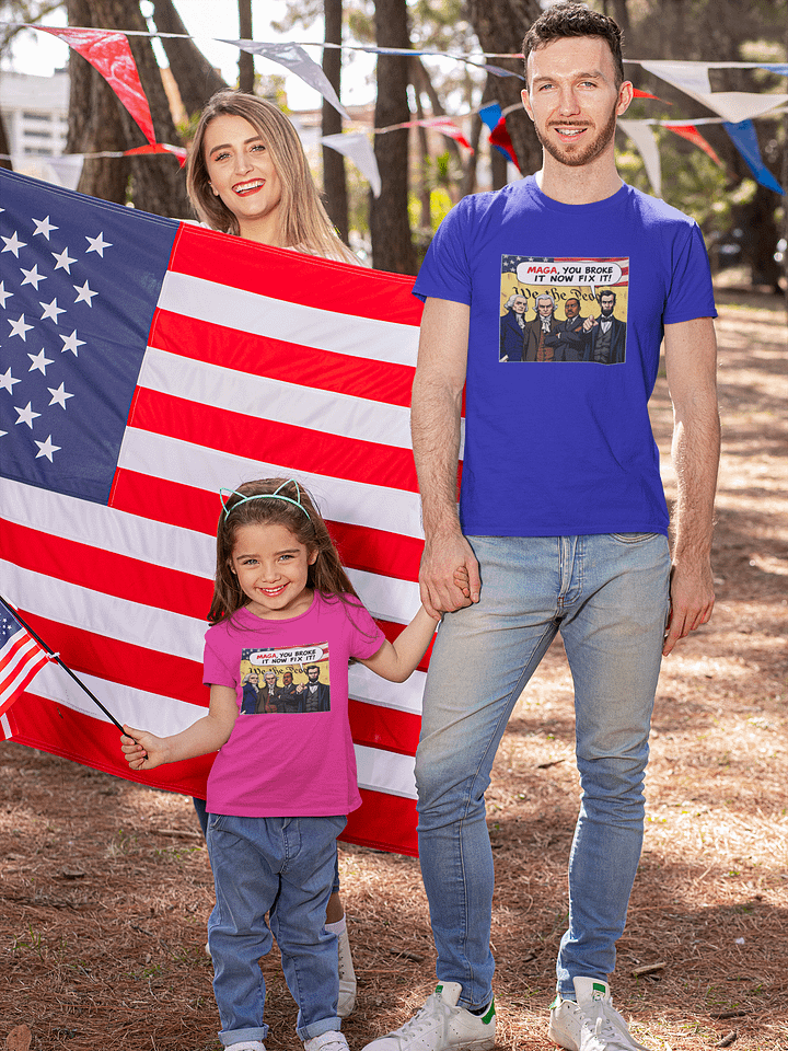 MAGA You Broke It Now Fix It! - T-Shirt product image (1)