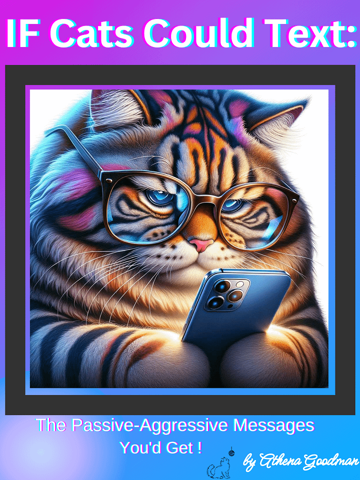 IF Cats Could Text: The passive-aggressive messages we would get! product image (1)