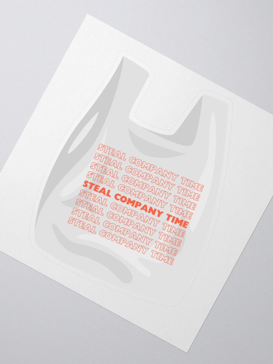 Steal Company Time bag stickers product image (2)