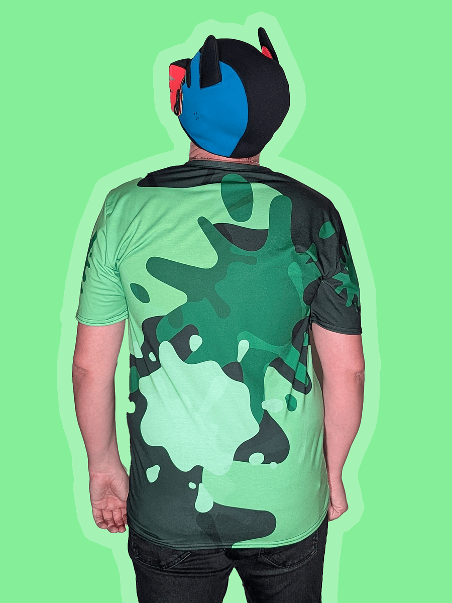 Chaos Splatter Shirt - Lime Green product image (3)