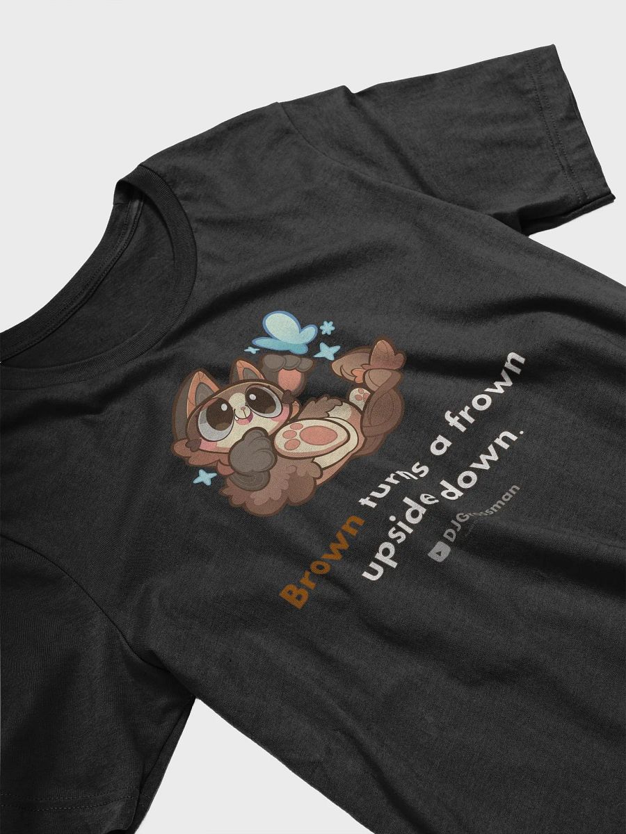 Playing Terra • "Brown turns a frown upside down." • Supersoft T-shirt product image (11)