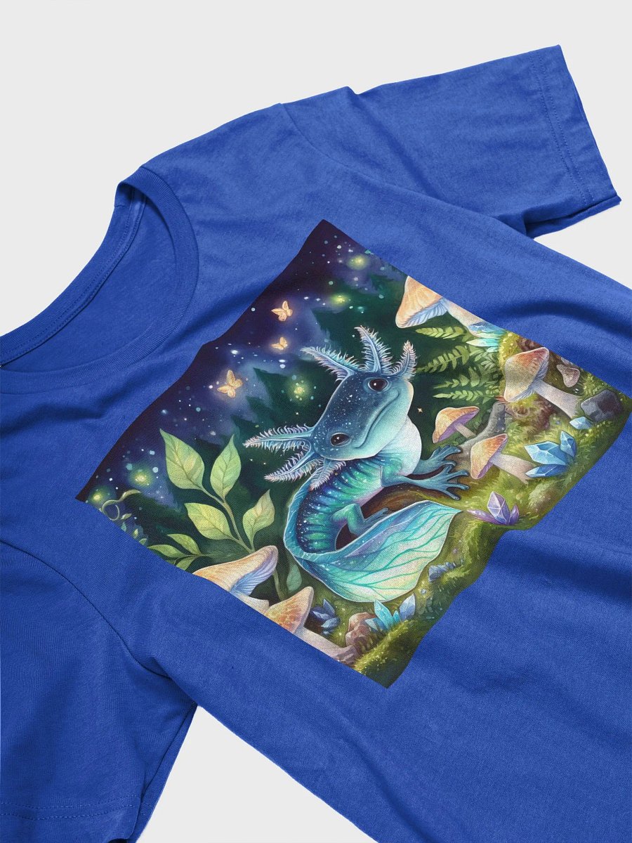 Cute Axolotl Shirt #3 - Enchanted Forest - Axolotl Lovers Colection product image (2)