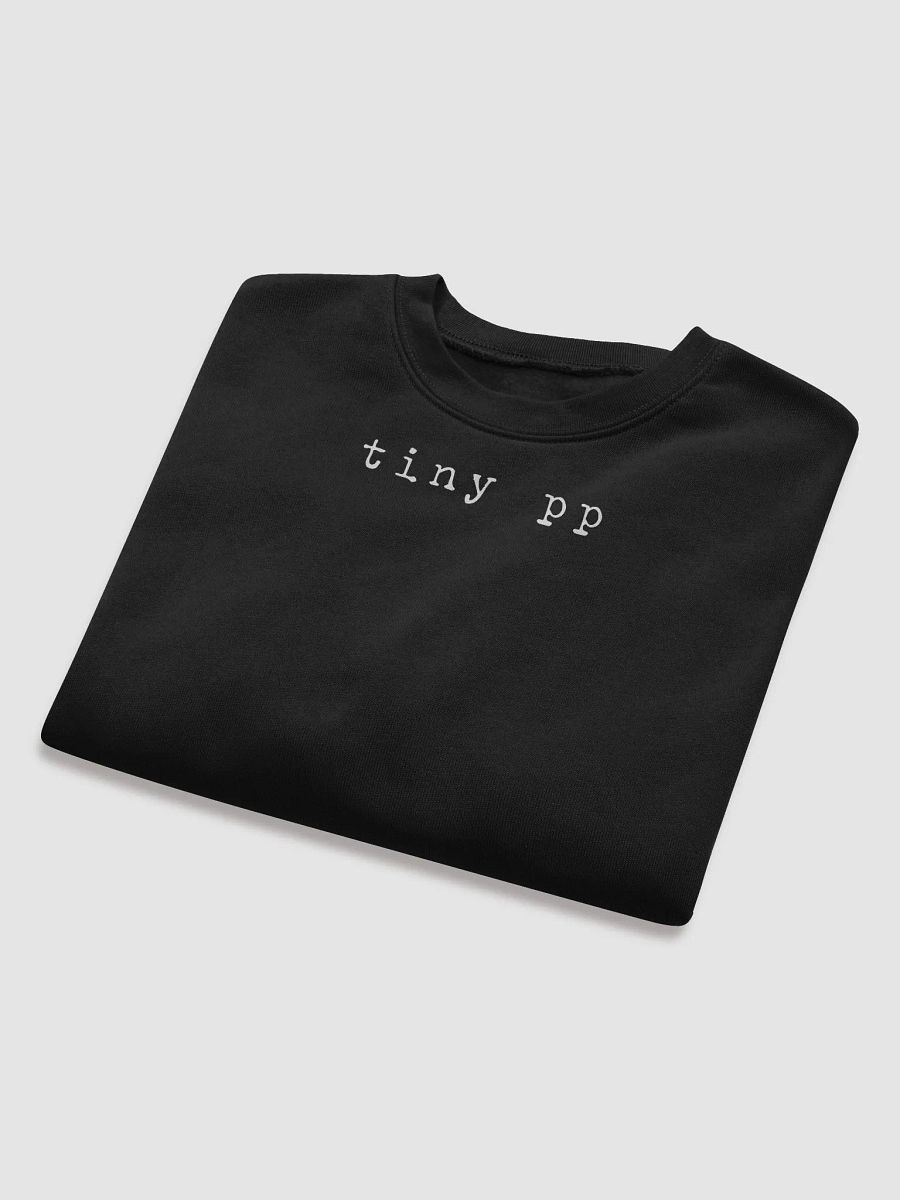 Tiny PP Bella+Canvas Women's Fleece Crop Sweatshirt (Dark) product image (9)