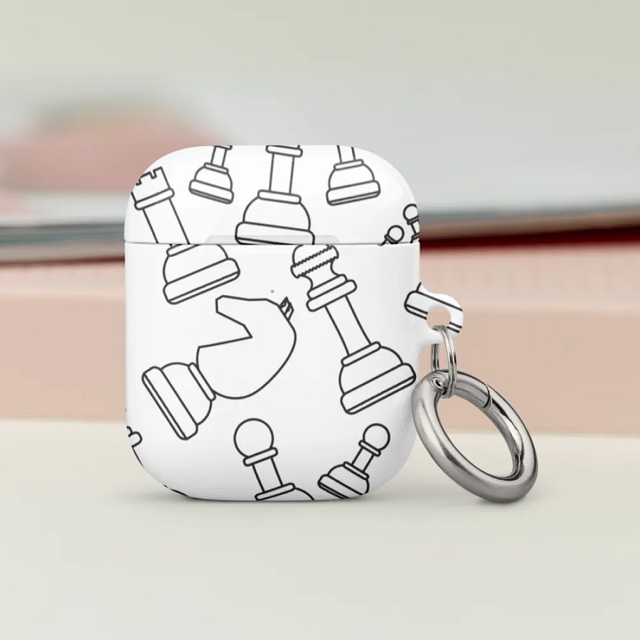 Monochrome Chess Chaos AirPods® Case product image (8)