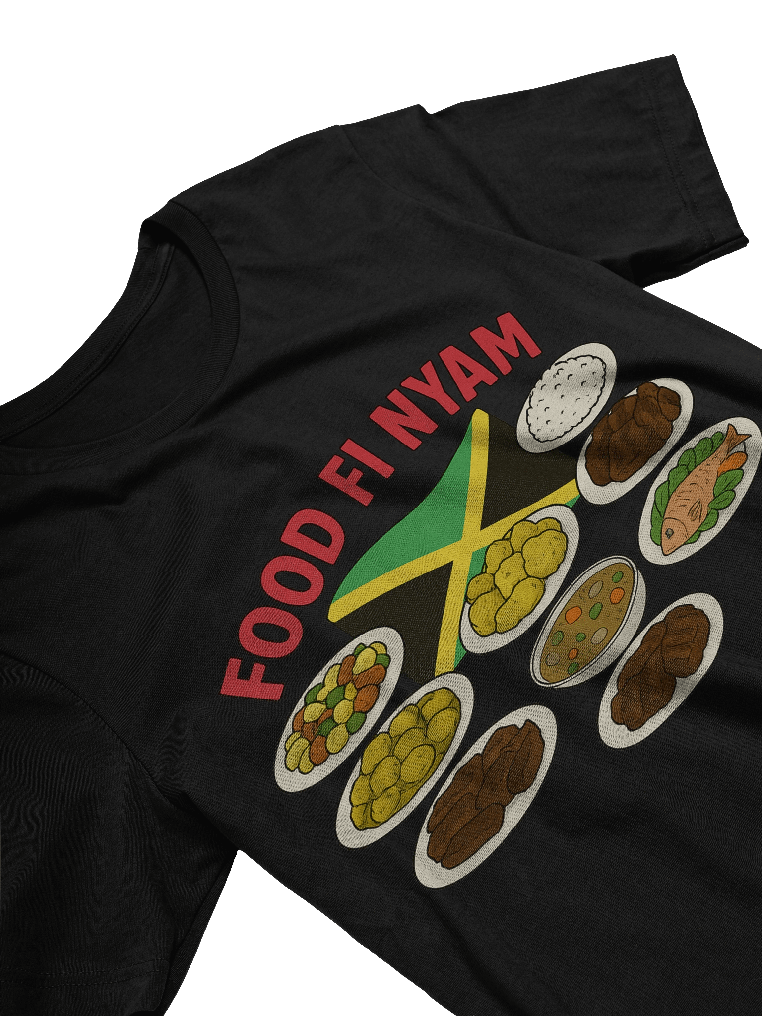Jamaican Food Fiesta T-Shirt product image (21)
