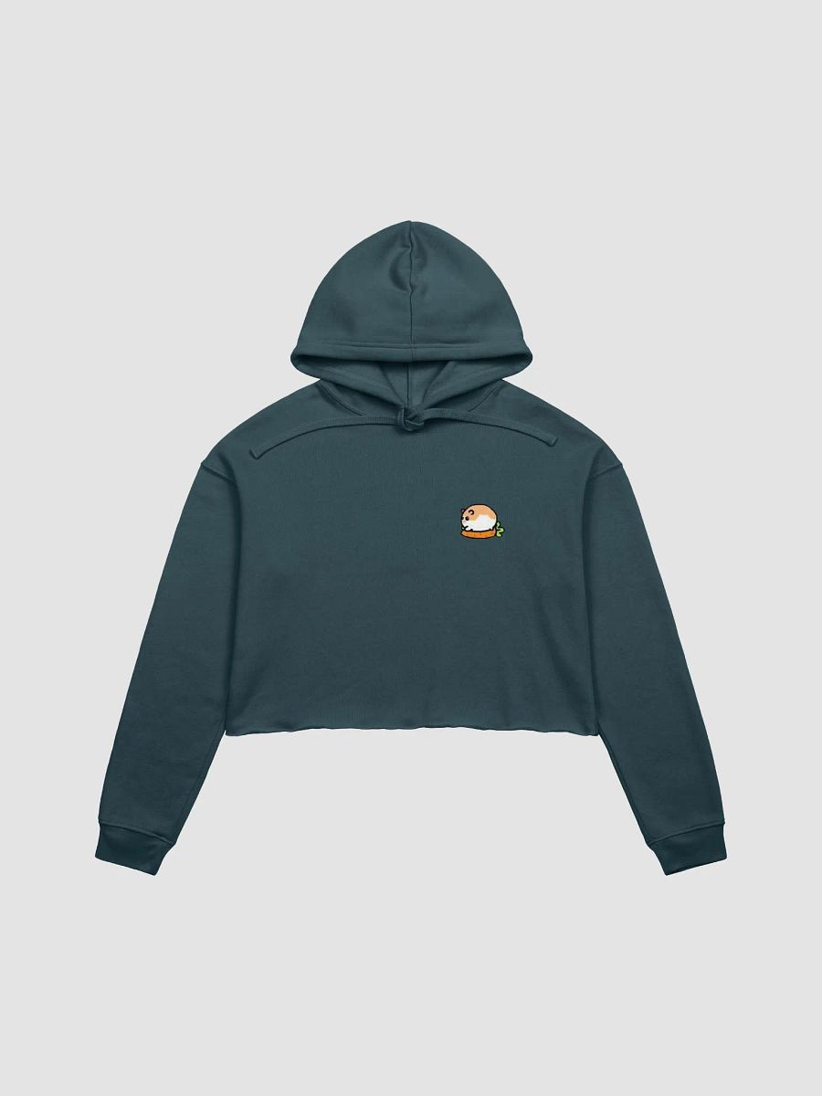 Playful Hamster Crop Hoodie product image (1)
