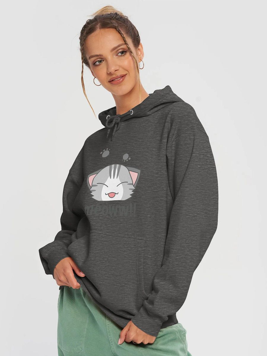 Meoww! Smiling Cat Premium Hoodie product image (17)