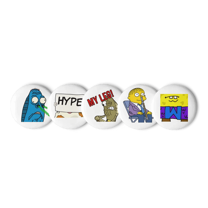 Pin Badges Set 4 product image (2)
