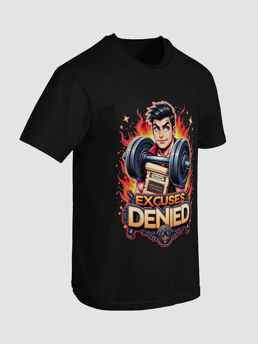 Fitness T Shirt logo - Excuses Denied product image (15)