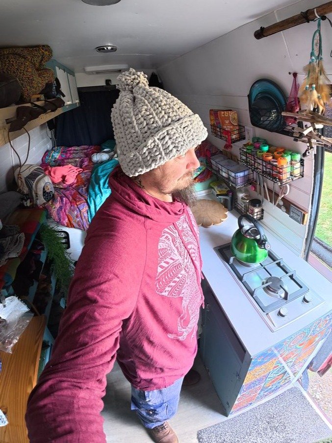 Crocheted Light-Grey Bobble Hat product image (2)