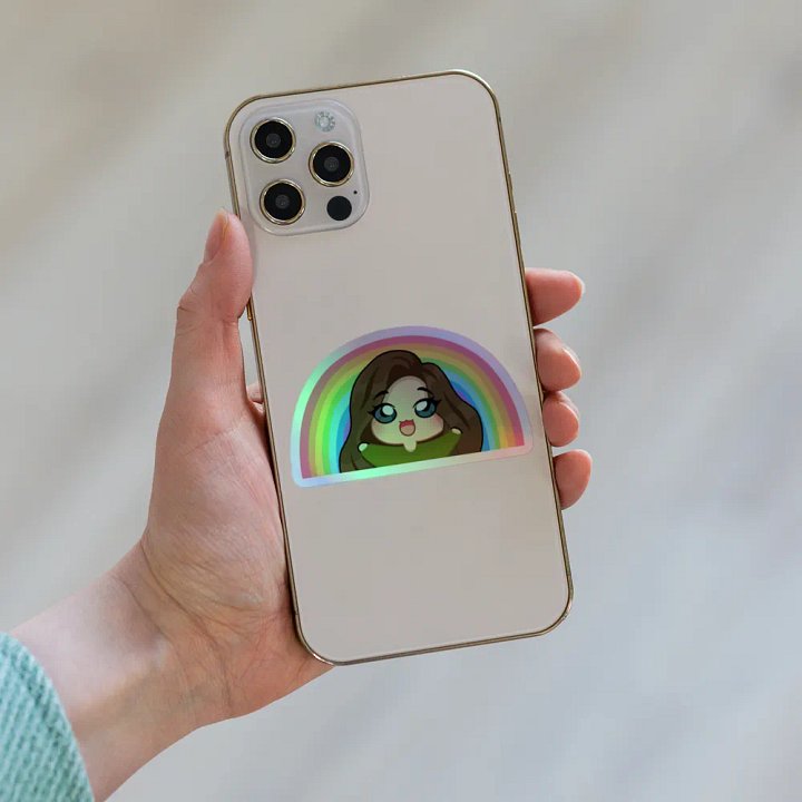 Holographic Rainbow Sticker product image (2)