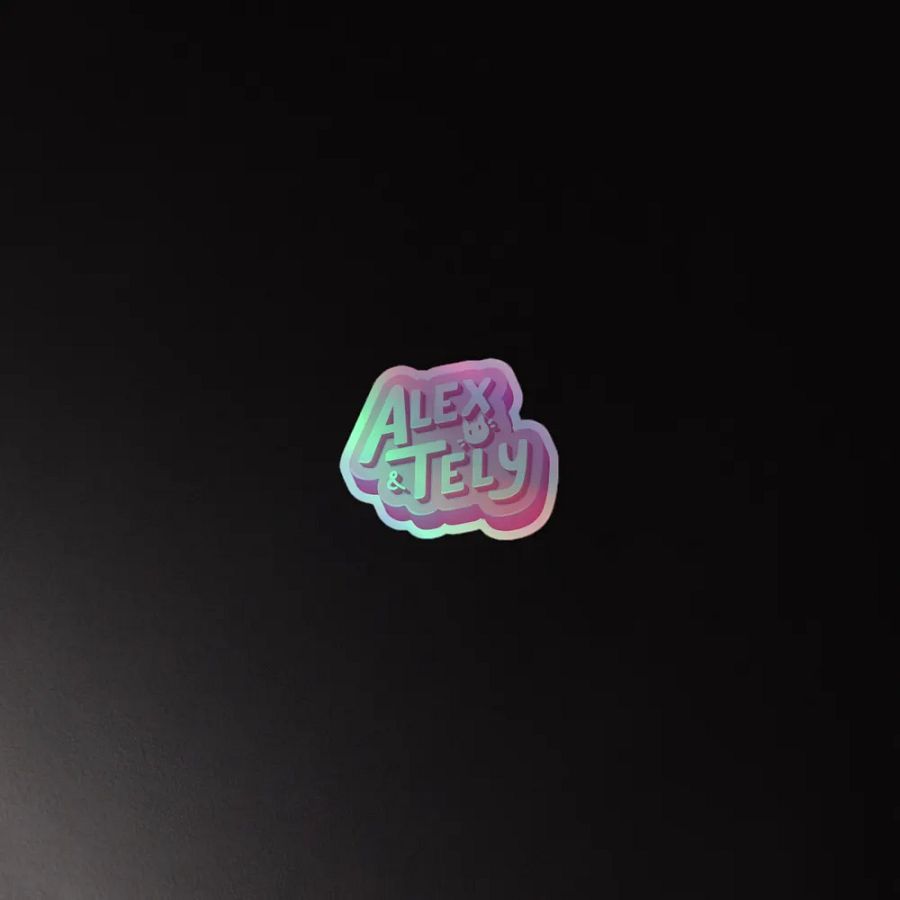 Alex & Tely Hologram Sticker product image (2)
