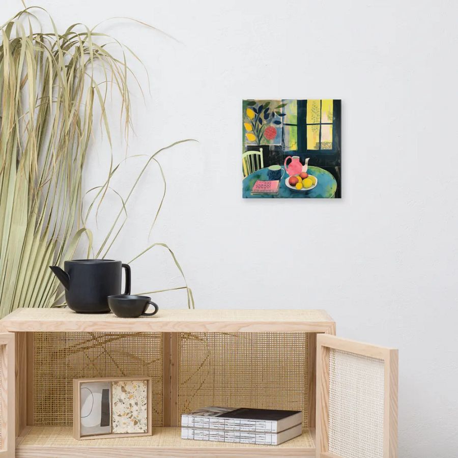 Art2401-28 Kitsch Kitchen Still Life - Canvas Print - sm product image (6)