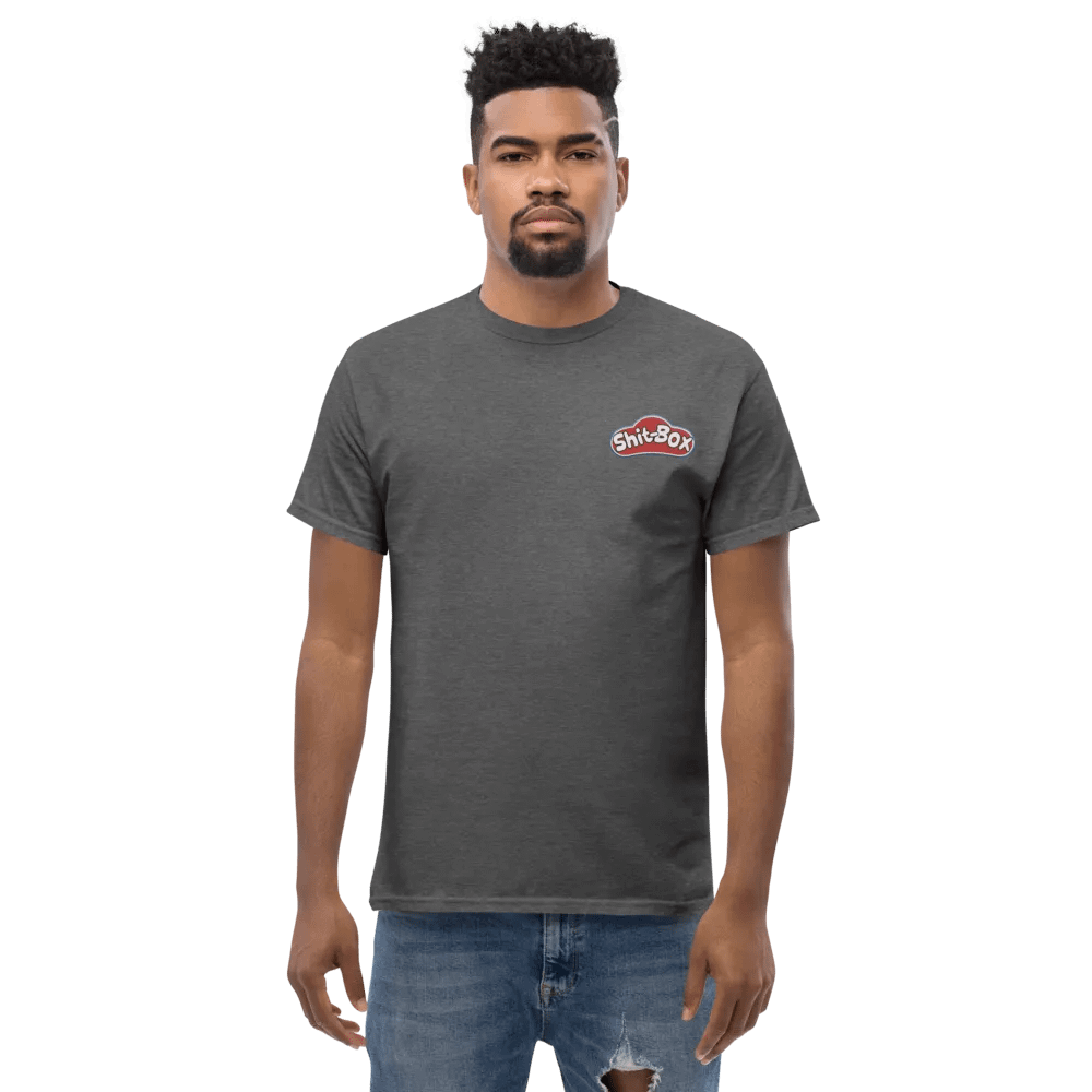 SHIT-BOX UNISEX EMBROIDERED HEAVY TEE product image (8)