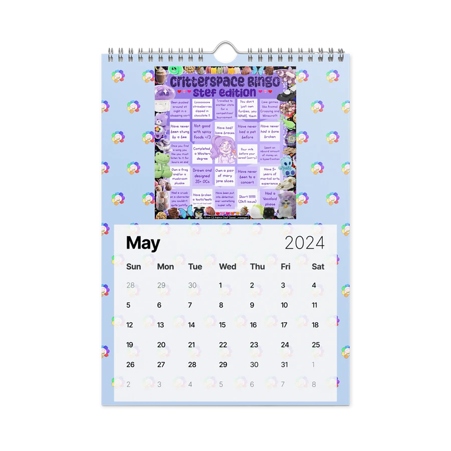 Pastel Blue CS Activity Calendar 2024 product image (27)