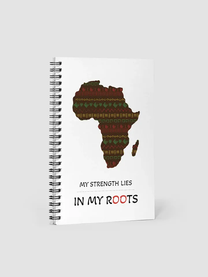 Brown Africa Map Notebook product image (1)