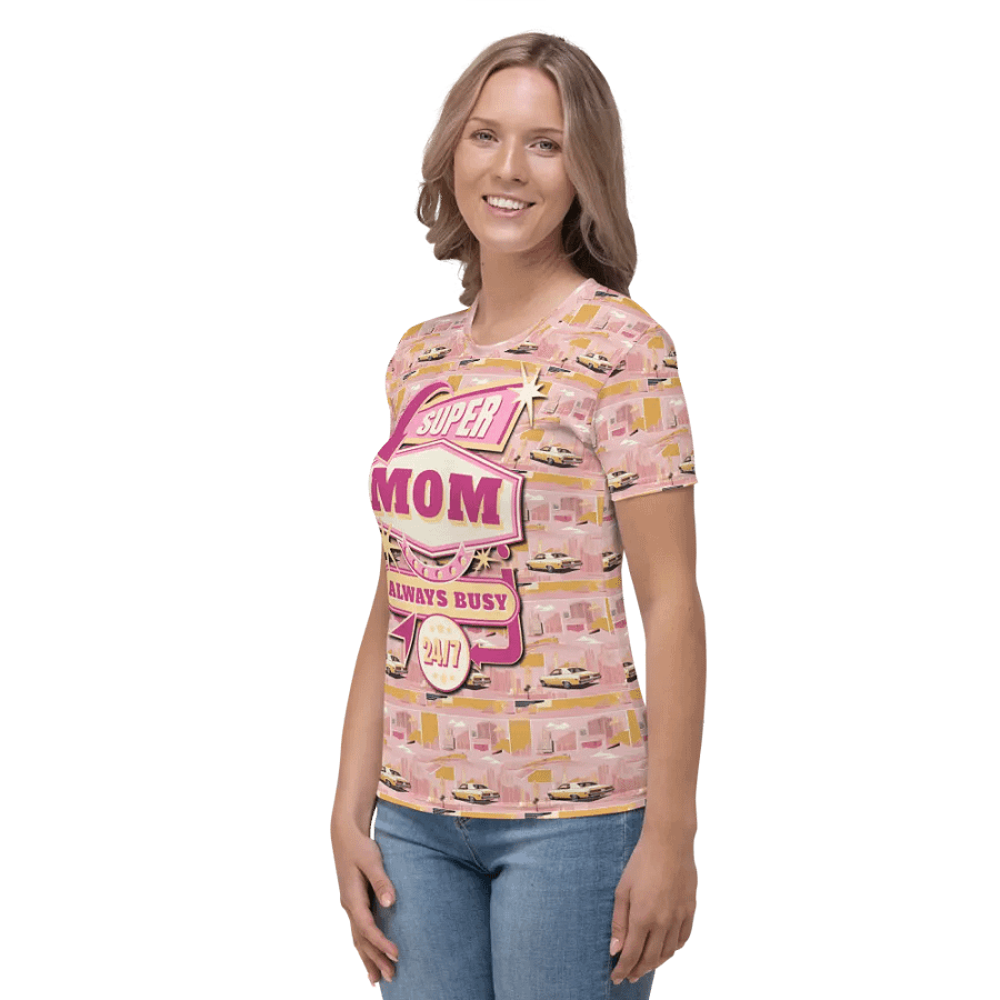 Super Mom All Over Print T-shirt product image (6)