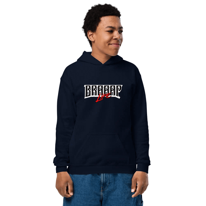 BRAAAP LIFE Youth Hoodie product image (5)