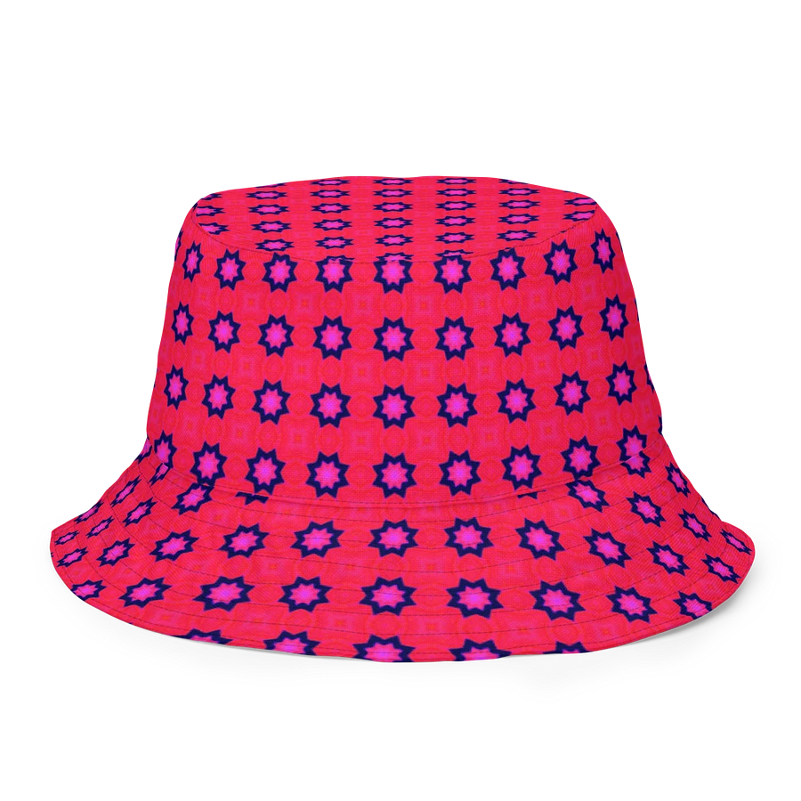 Abstract Red Unisex Bucket Hat product image (20)