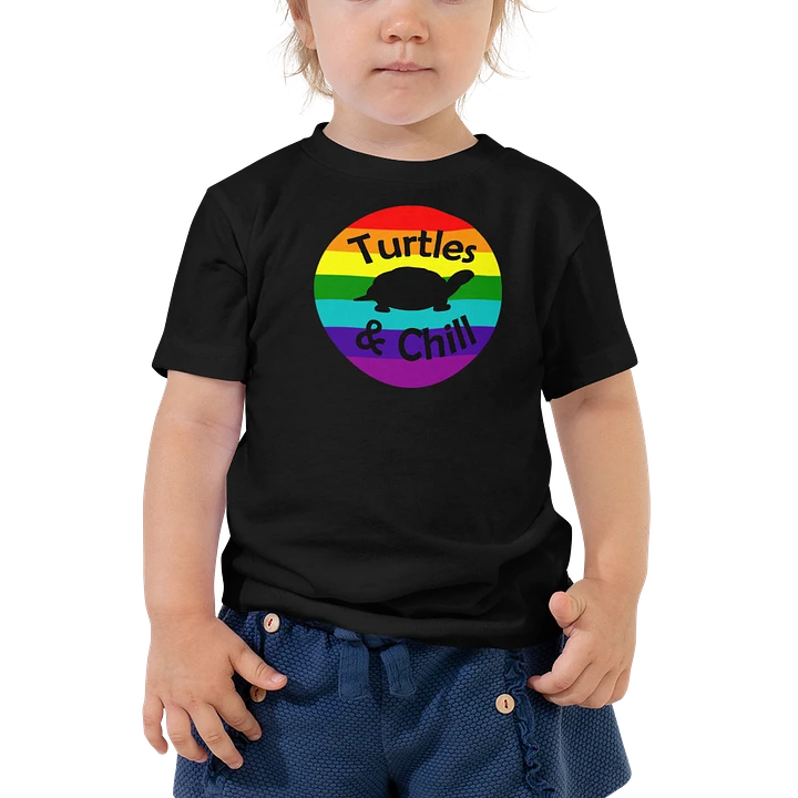 Turtle Pride Toddler Tee product image (1)